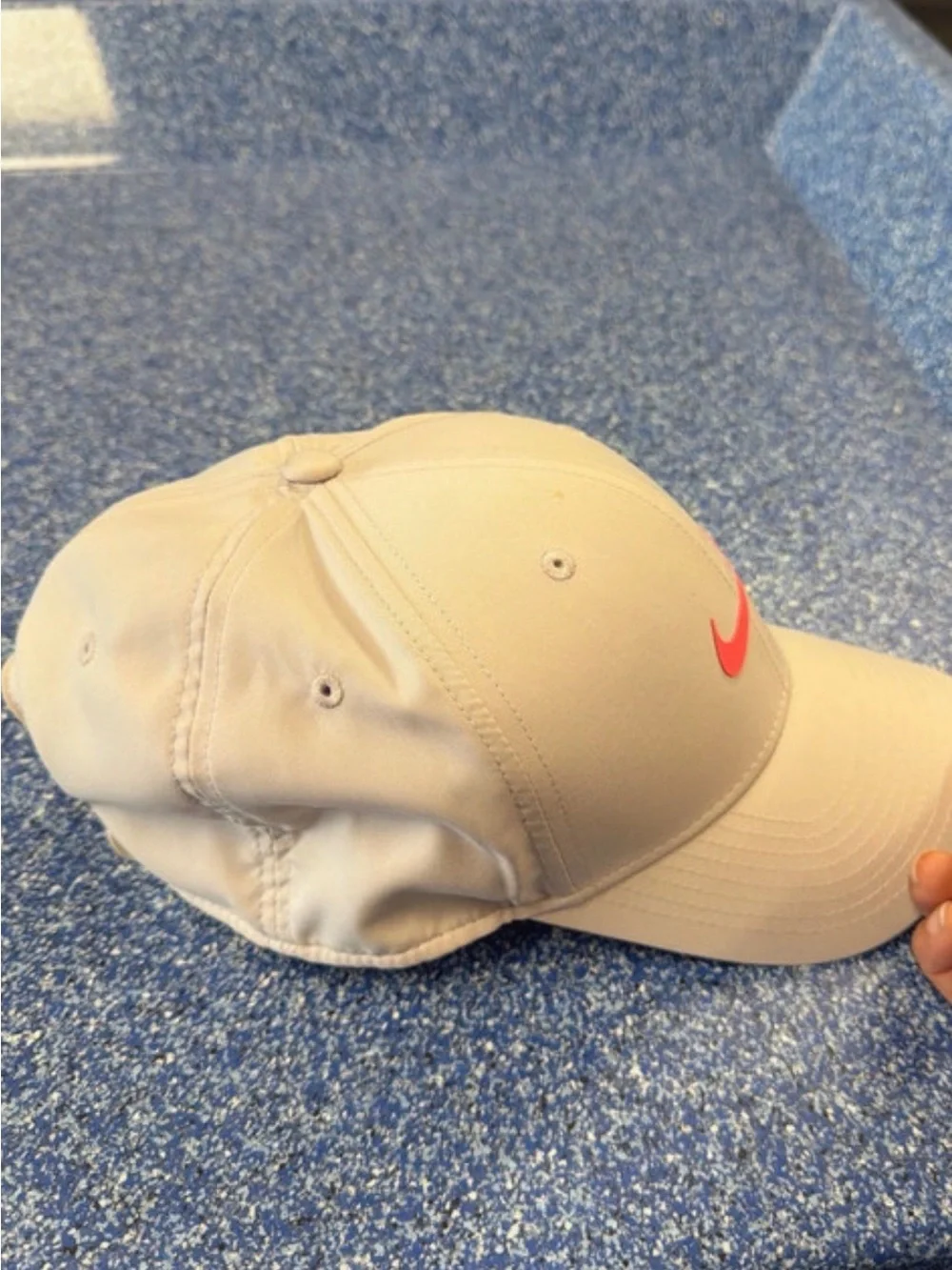 Nike Black Dri-FIT Cap with White Branding